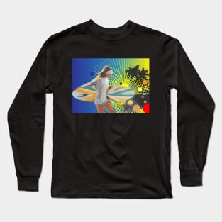 Surfer Girl Long Sleeve T-Shirt